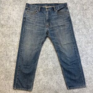 Levi's 505 Regular Fit Jeans Men's Size 40x30 Blue Denim Pants